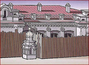 Flavio Costantini Ipatiev House Artwork